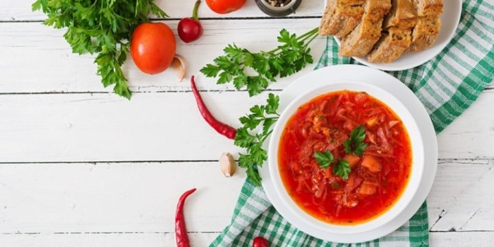 Український борщ для вегетаріанців і не тільки – рецепт